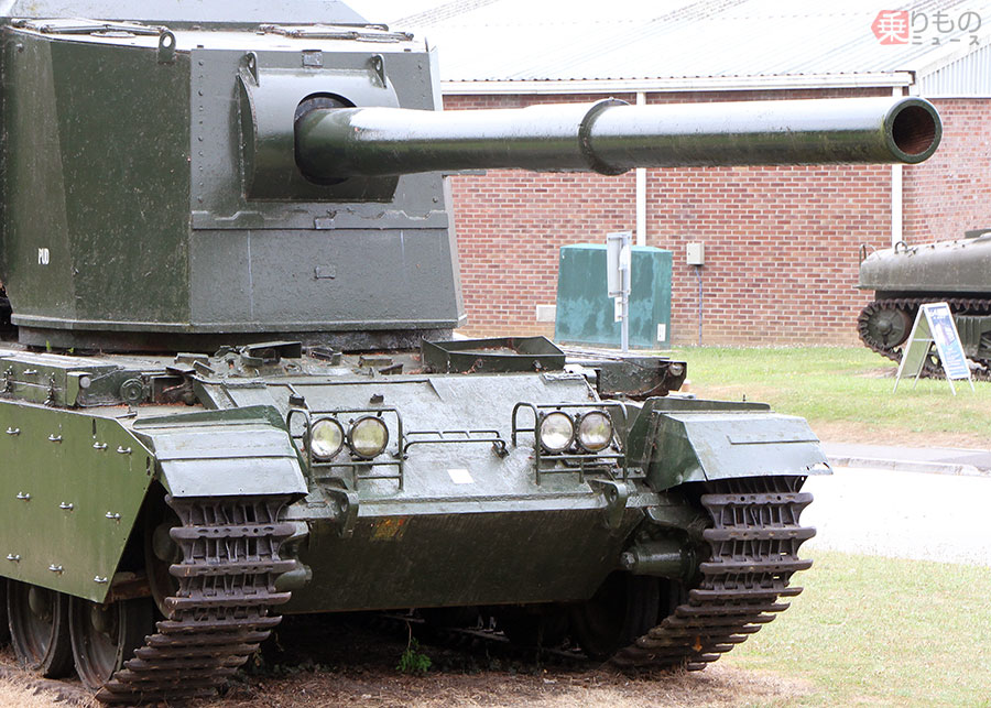 珍兵器!?」世界最大の砲持つ戦車 イギリスで復元へ クラファン
