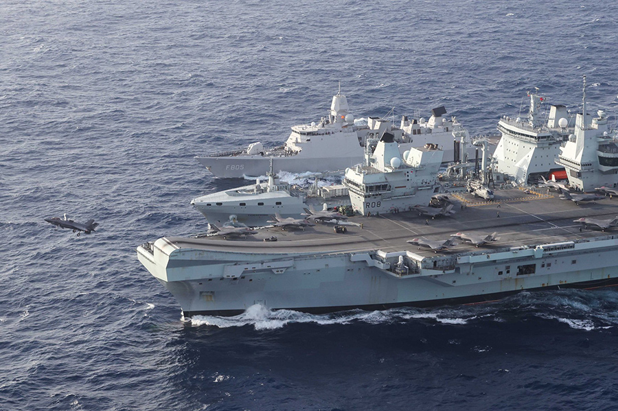 2回目あります！」イギリス空母打撃群 2025年来日へ 英国防大臣が明言