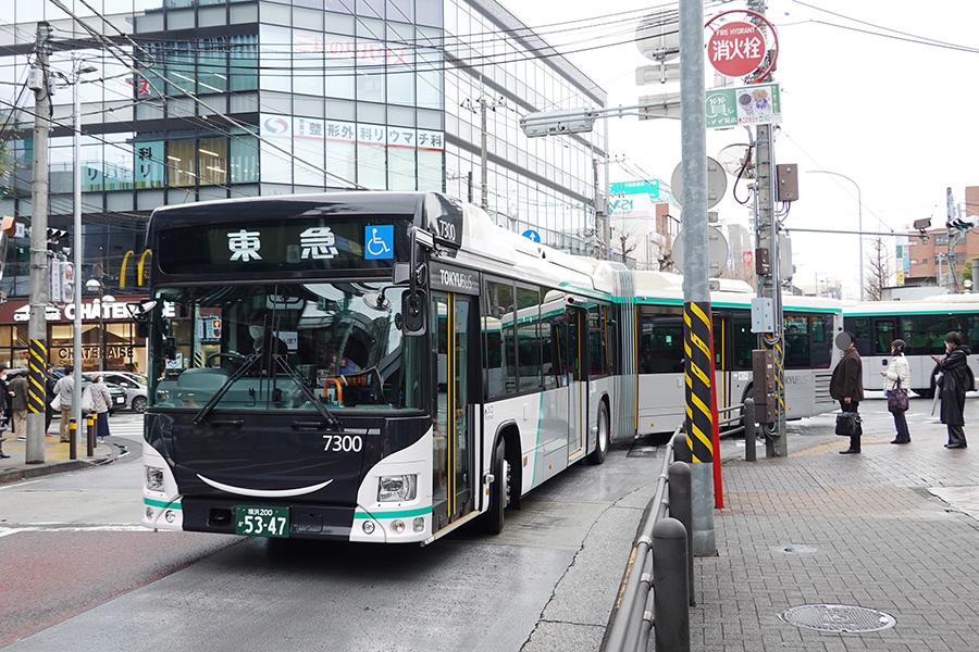 東急バス初導入の連節バスをクローズアップする！［ 前編