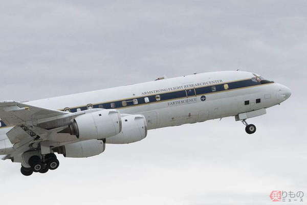 いまや激レア機「DC-8」NASA仕様機が役目終える その稀有な後半生とは