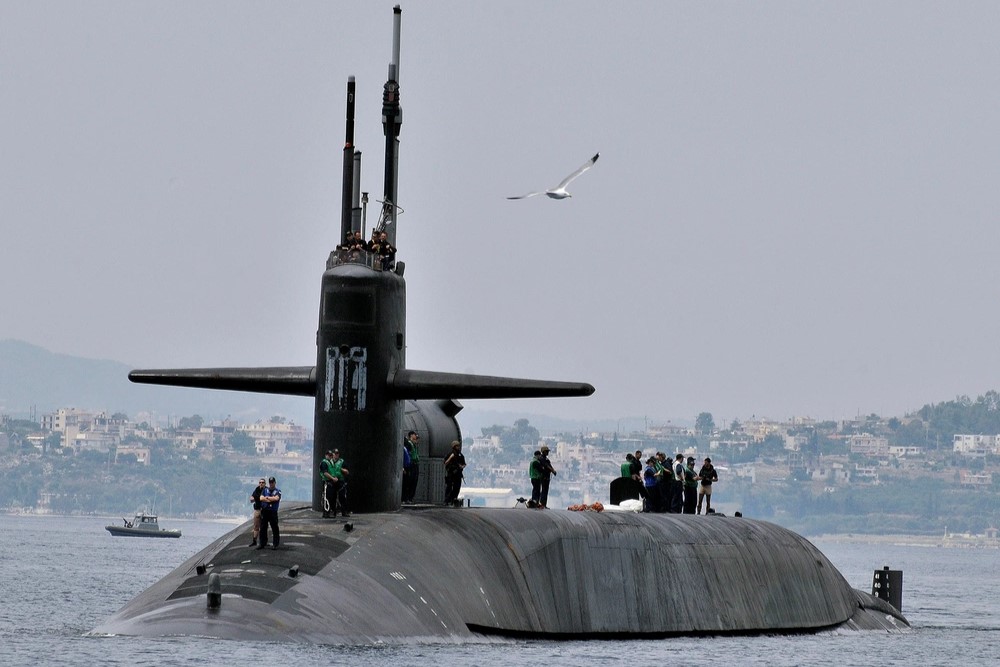 オハイオ級戦略原潜SSBN730　ヘンリー・M・ジャクソン艦長　チャレンジコイン オハイオ級戦略原潜SSBN730 ヘンリー・M・ジャクソン艦長