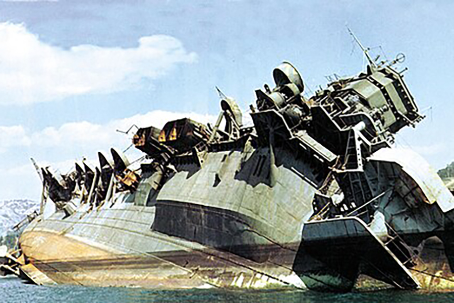 旧海軍の空母「天城」軍艦としては実績なし！ でも国土復興には役立っ