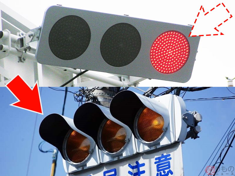 信号機の長～い「フード」もう要らないの？ 最近あまり見