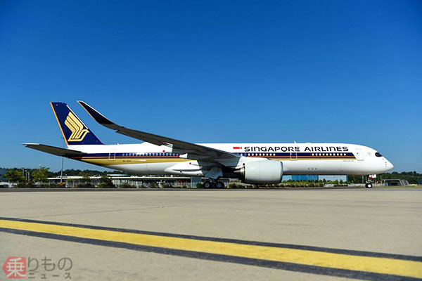 シンガポール航空　エアプレーン　AIRBUS A350-900  1/400 SINGAPORE SLINGER! Singapore Airlines • Airbus A350-900 • NG
