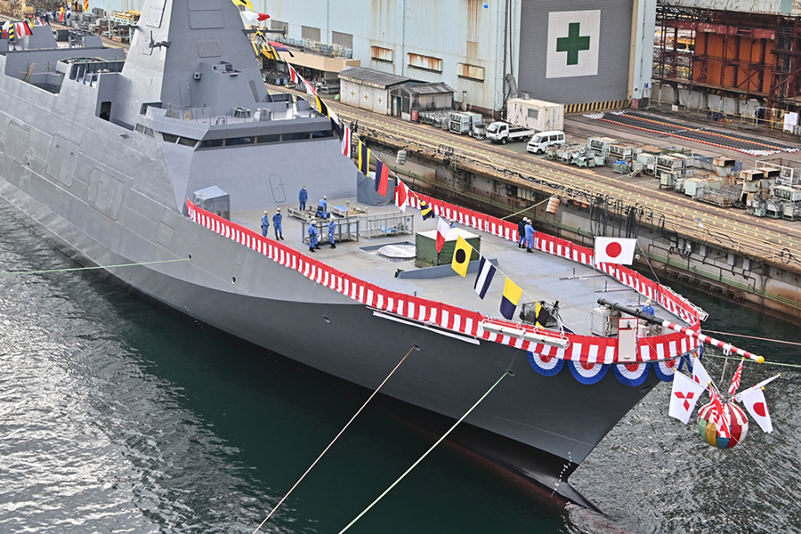 2ケタの大台に到達！ 海自の最新ステルス艦が年の瀬に進水へ 艦名